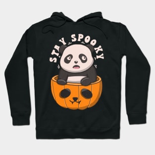 Retro Panda Stay Spooky Hoodie